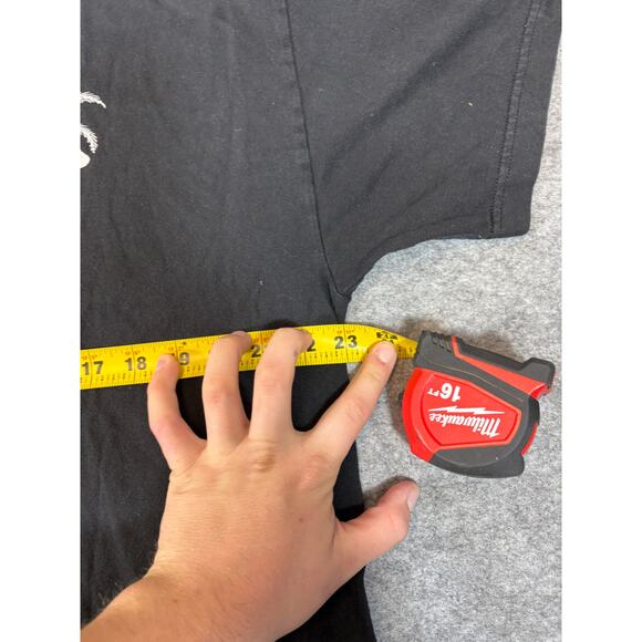 Santa Cruz Til The End Graphic Pocket Tee Men XL Palm Trees Skull Skateboard Y2K - Picture 7 of 9